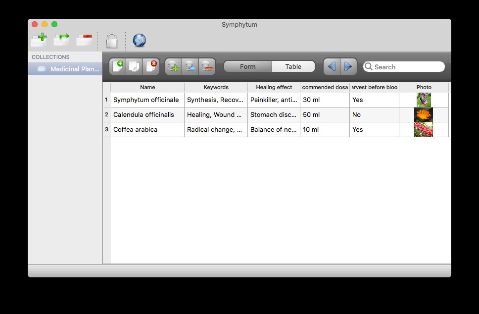 Symphytum Database Download For Mac
